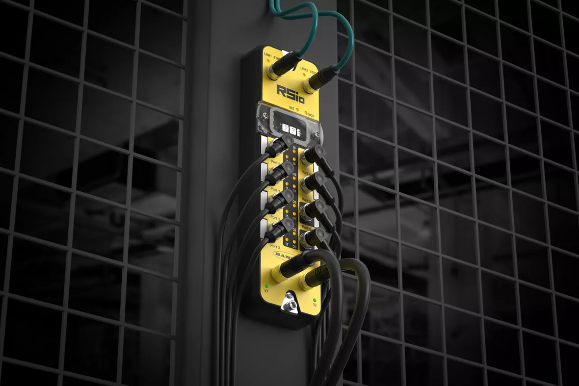 RSio Remote Safe I/O: control seguro y diagnóstico más claro